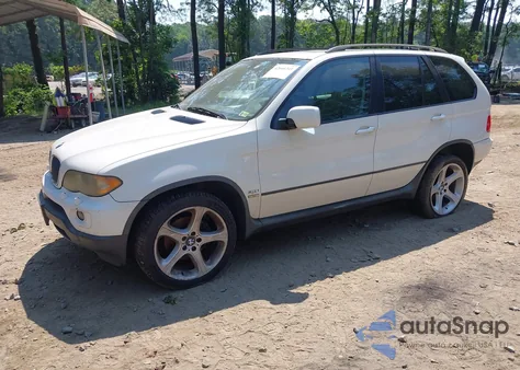 2005 BMW X5 3.0I from USA, damaged, VIN 5UXFA13535LY01403